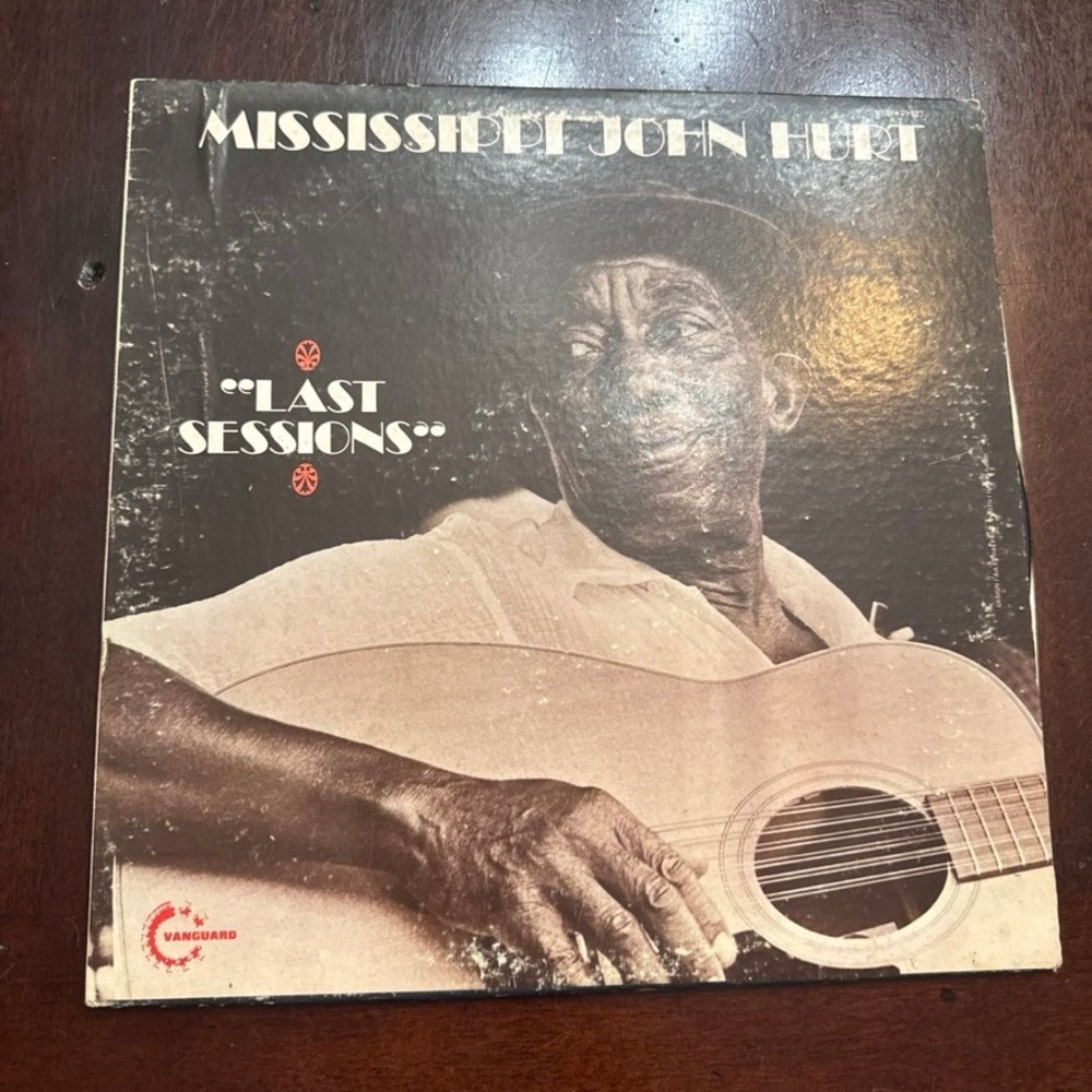 Mississippi John Hurt Last Sessions Vinyl LP 1972 Vanguard VSD-79327 Blues Folk